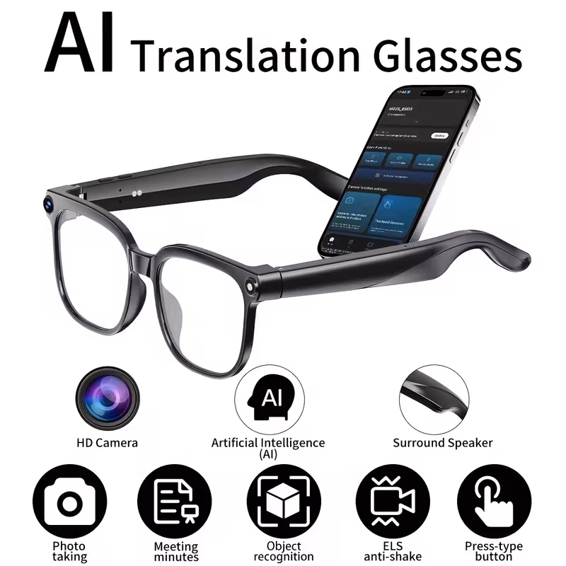 AI Smart Glasses with Camera